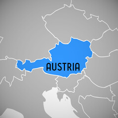 Austria - map