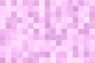 Pink tile wall