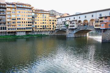 Bridge Ponte Vecchio in Florence Italy