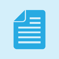 Document  with Ok  icon. Add paper. Attach page.