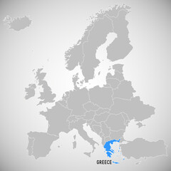 Greece - map