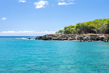 Small bay in Hawaii