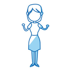 mom woman family people icon vector illustration