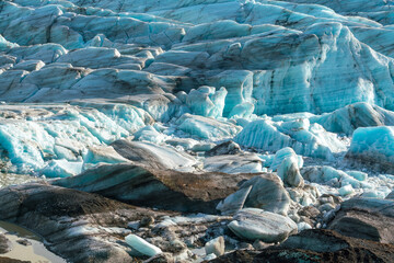 Svinafellsjokull glacier in Vatnajokull National Park