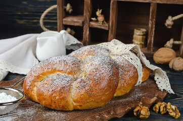 Yeast roll Braid
