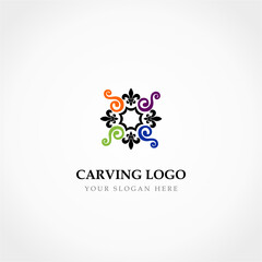 Colorful Octagonal Logo