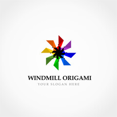 Colorful Octagonal Logo