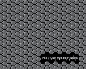 polygon metal background