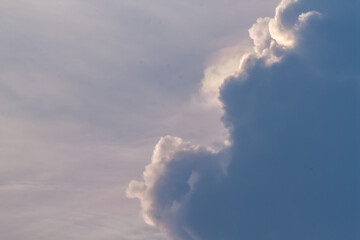 Obraz premium sky Beautiful clouds Evening light