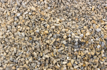 Texture, pattern, background. marble chips for landscaping pebbles samples