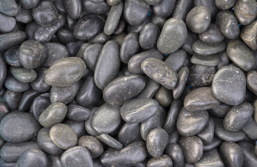 Marble, granite pebbles for landscape design and home decoration, texture