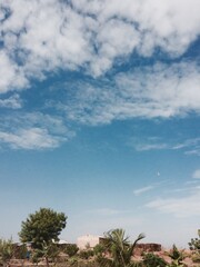 Obraz premium Blue African Sky