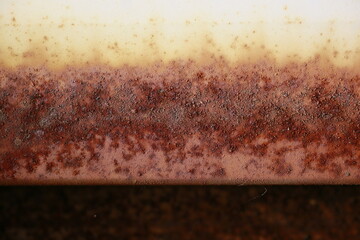 Rust on the side of a tool shed