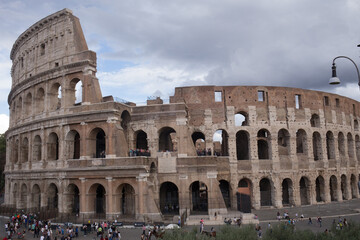Fototapeta na wymiar Coliseu em Roma, Itália