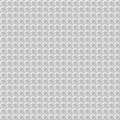 Seamless circle pattern. Abstract circular minimal texture background. Contemporary textile ornament in order. Vector.