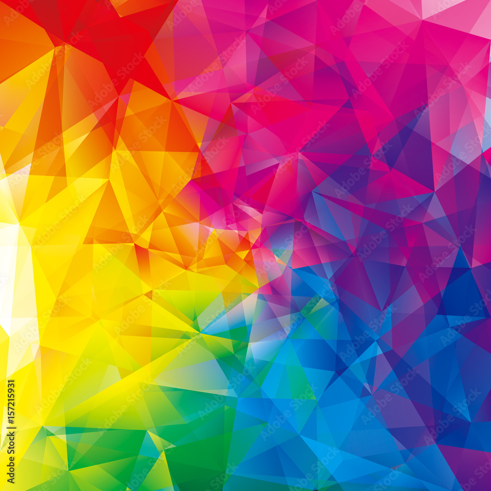 Poster abstract geometric pattern colorful modern background.