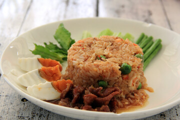 Spicy rice / Fried rice with chili paste