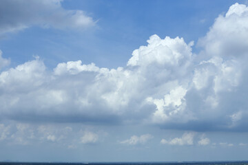 Fototapeta na wymiar blue sky clouds