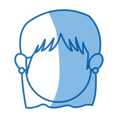 Obraz na płótnie Canvas face head woman mom avatar image vector illustration
