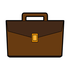 business briefcase icon image vector illustration design 