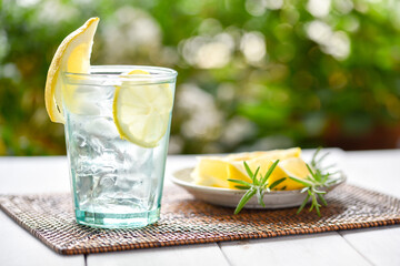 lemon & water
