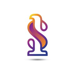 Colorful Letter S,s1, Logo Template