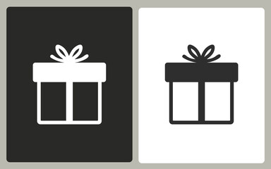 Gift Box - vector icon.