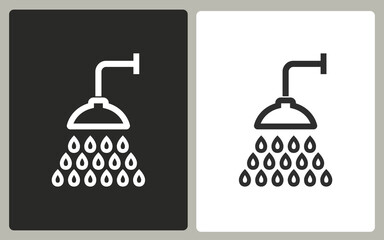 Shower - vector icon.