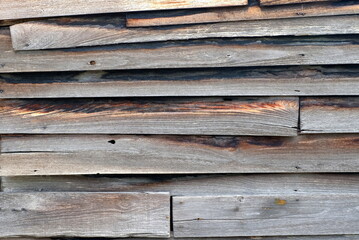 Old Wood Wall Background.