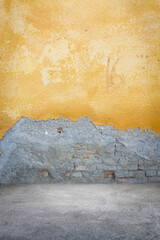 Yellow Wall Background