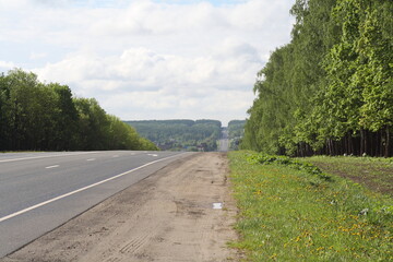 hill, wallpaper, highway