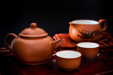 Chinese teapot set
