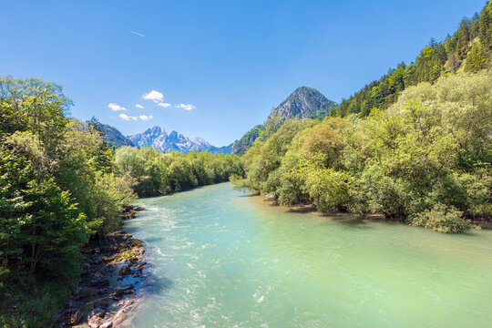 Der Fluss Enns im Nationalpark Ges&auml;use, Steiermark, &Ouml;sterreich