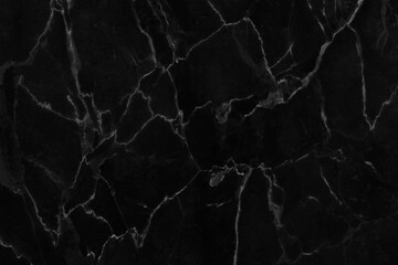 Black marble texture natural pattern for background