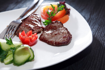 Grilled Meat And Vegetables