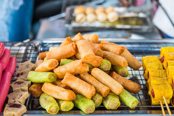 appetizer food in market