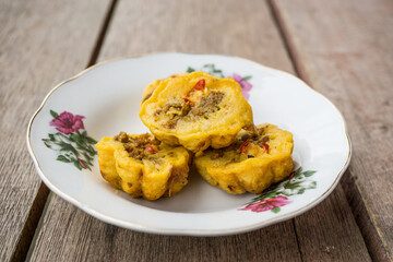 Traditional Malay Kuih (kueh) called 