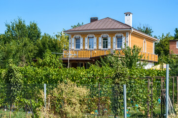 Russian wooden house