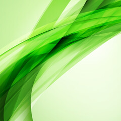 Abstract vector background. Green background for wallpaper, flyer, poster, banner templates