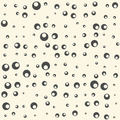 Seamless Stripe Pattern. Vector Monochrome Texture