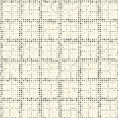 Seamless Stripe Pattern. Vector Monochrome Dot Texture