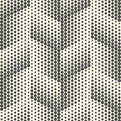Seamless Diagonal Pixel Pattern. Vector Black and White Geometric Background