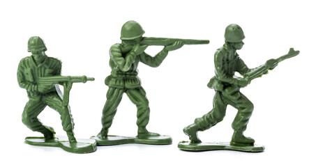 Collection of traditional toy soldiers