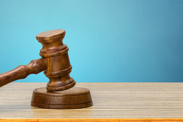 wooden gavel