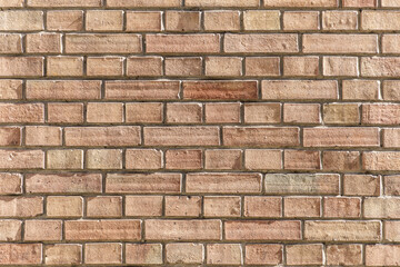 old red brick wall background