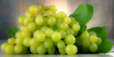Composition with fresh grapes