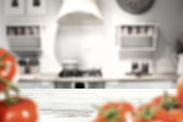 kitchen background and free space 