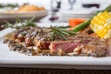Marbled Steak