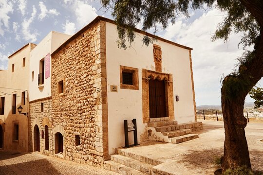 Ibiza Balearic Spain Old Town