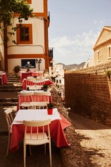 Ibiza Balearic Spain old town